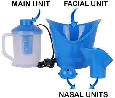 Buy ONPRIX Face, Nose, and Cough Steamer 3 in 1 Plastic Steam Vaporizer ...