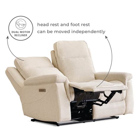 Buy Oliver NXT Fabric 3-Seater Electric Recliner - Beige from Home ...