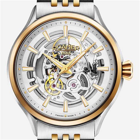 Competence Skeleton III Silver Dial