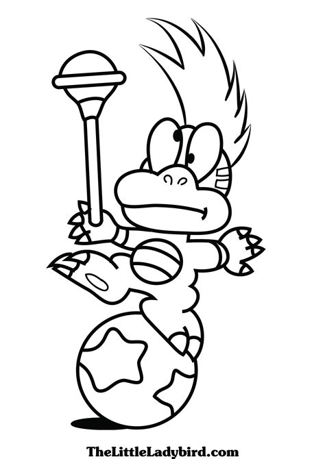Collection of Super Mario Brothers Coloring Pages - Free Printable