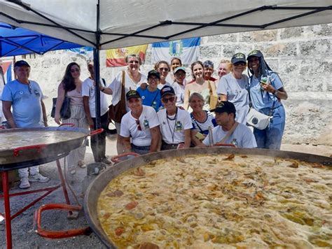 Exito rotundo con la paella solidaria asturcubana, la que Pepe Cavallé ...