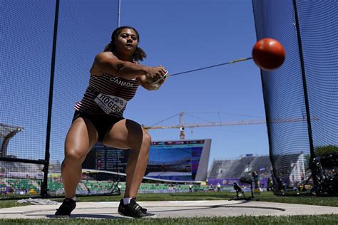 Rogers claims historic silver in hammer throw - Team Canada