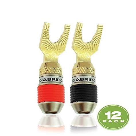 Mediabridge ULTRA Series Fast-Lock 20 Spade Plugs - 12 Pair Per Package ...