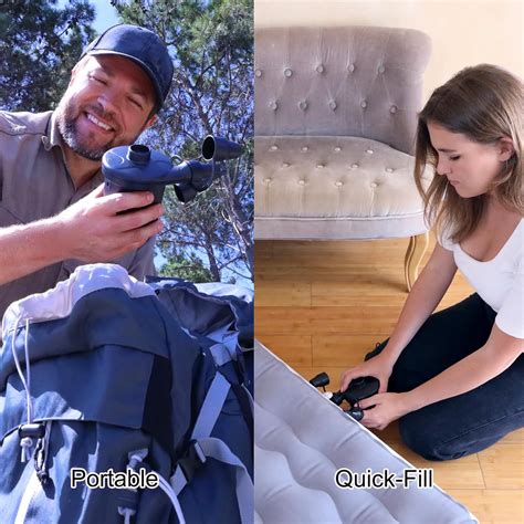 AGPTEK Electric Air Pump,Portable Air Pump with 3 India | Ubuy