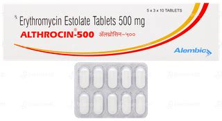 Althrocin 500 Tablet – Treat Bacterial Infections