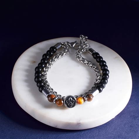 King Brown Beads Bracelet | Salty – Salty Accessories