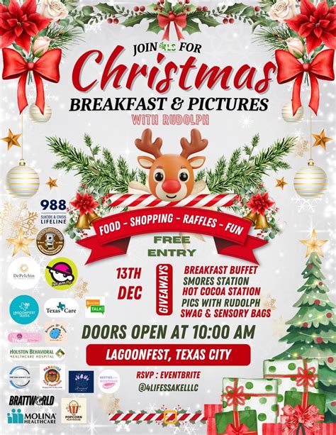 Christmas With Rudolph, Lagoonfest Texas, Dickinson, 13 December 2025 ...