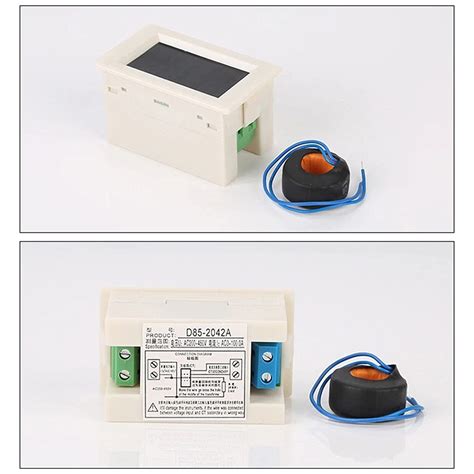 Buy Taidacent HD Color LCD Voltmeter Ammeter Digital AC Voltmeter and ...