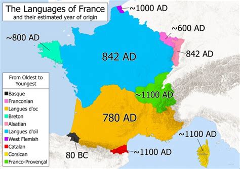 French Dialect Map 的图像结果
