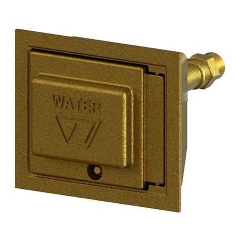 34 in. FPT x CC Freezeless Brass Box Wall Hydrant India | Ubuy
