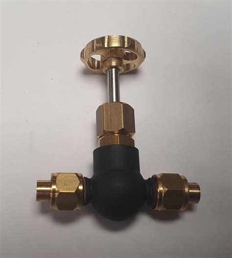Tony Green Steam Fittings : 1/4" x 40 tpi 180 degree valve. G229A ...