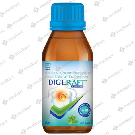 DIGERAFT SUSPENSION 150 ML : View Price, Combination and Alternatives ...