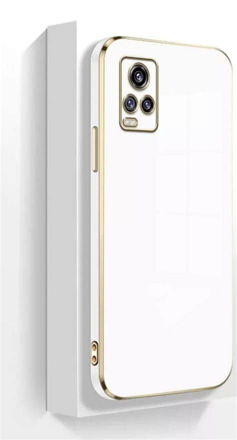 Polycarbonate Exotic Flourish Vivo Y73 Electroplated Chrome 6D Back ...