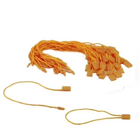 Buy Polyester Hang Tags Thread With Plastic Lock 18 CM Fastener online ...