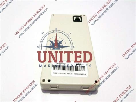 ABB CDP312RD CONTROL PANEL KEYPAD REV G 3ADT220128R1 | United Marine ...