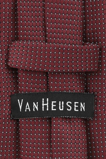 Maroon Printed Microfiber Ties - Selling Fast at Pantaloons.com