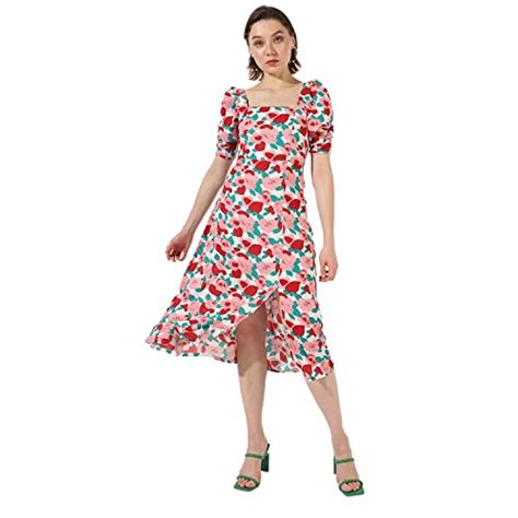 Buy Campus Sutra Women's Regular Fit Dress for Casual Wear | Quality ...