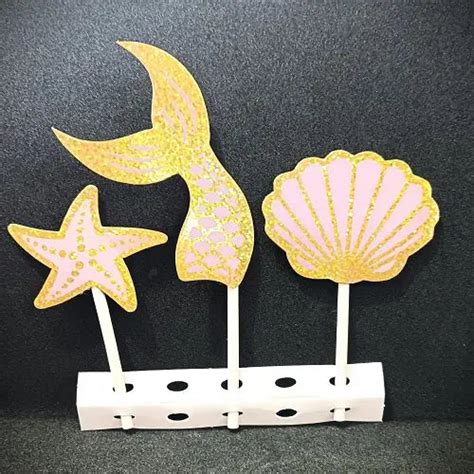 Mermaid Theme Topper – Bakeworld Retails Pvt Ltd