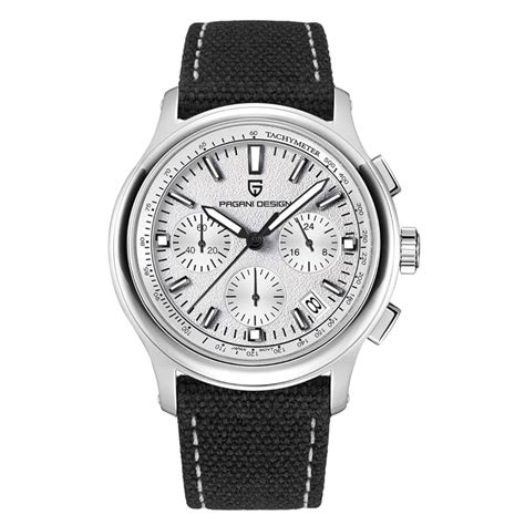 Pagani Design PD-1781 Men's Watch Japanese Movement Leather Woven Watc ...