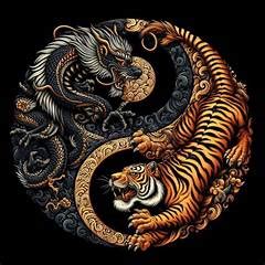 DRAGON VS TIGER SYMBOLISM