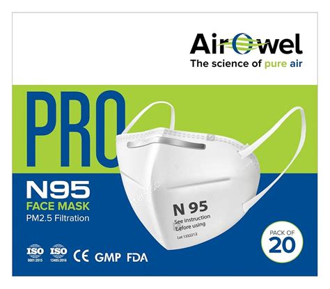 AirOwel N95 Mask (Black) : Amazon.in: Industrial & Scientific