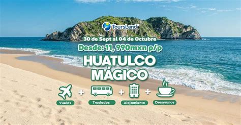 HUATULCO MÁGICO. Viajero, relájate a la orilla del mar este paradisíaco ...