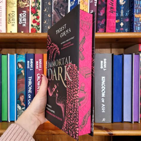 Immortal Dark | Kingdom Book Designs l Custom Sprayed Edges