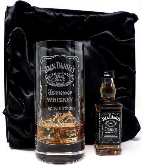 Buy Personalised Premium Highball & Miniature - Jack Daniels Label ...