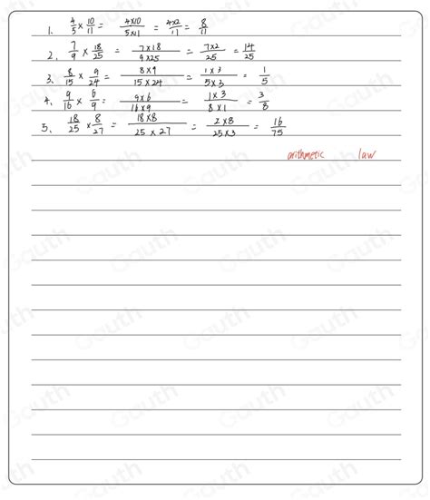 Image result for Multiplying Fractions Using Cancellation