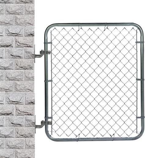 Buy 2 Pack Wall Mount Gate Hinges, Heavy Duty Farm Gate Hinges, Chain ...