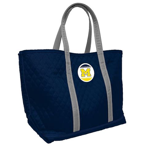 Logo Brands Michigan Wolverines Merit Totes 23.6x14.5x7.1 Team Color ...