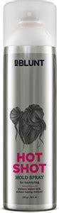 BBlunt Hot Shot Hold Spray for Instant & Firm Hold - 300 ml Hair Spray ...