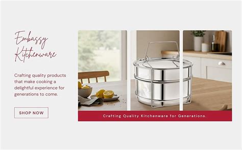 Buy Embassy Stainless Steel Cooker Separator | Suitable for Hawkins ...