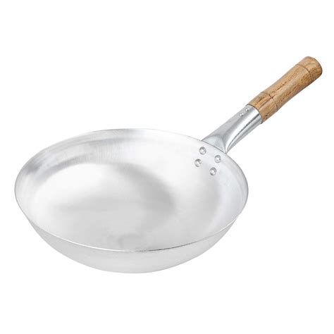 WokHouse Iron Kadhai11 inches Iron Wok | Chinese Kadhai with Wooden ...