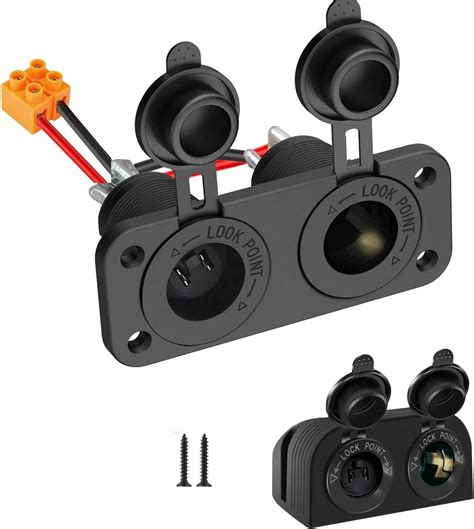 Amazon.com: HWK-DC Hardwiring Kit -12V Power Outlet-Cigarette-Lighter ...