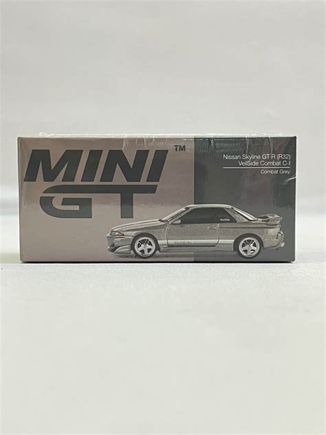 MINI GT - NISSAN SKYLINE GT-R (R32) VEILSIDE COMBAT C-I - COMBAT GREY ...