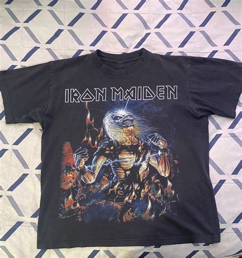 Band Tees × Iron Maiden × Vintage Iron Maiden band shirt | Grailed