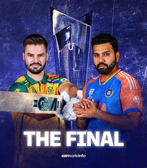 South Africa will be facing India in the final. Start time is 16:30 ...