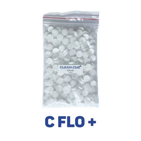 C-FLO+ Tablets/Pellets ( 1 lb.) - Clean-flo - Full Service Lake Management
