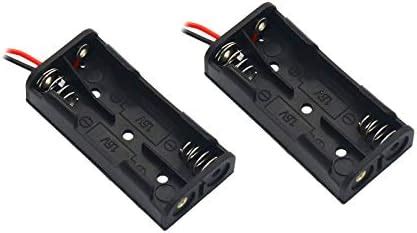 Electronic spices 2 x 3.7V 18650 Battery Holder, Battery Holder Case ...