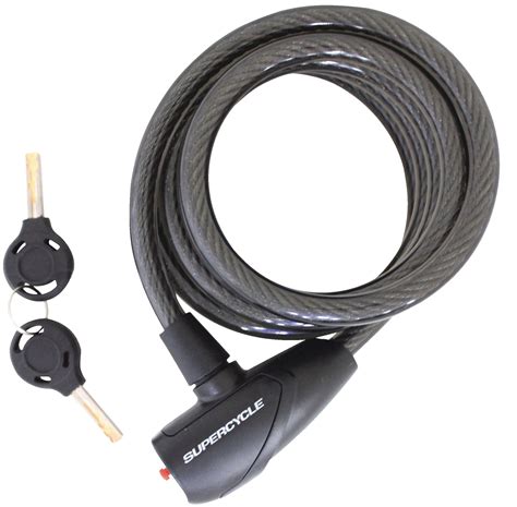 Thick cable bike lock online