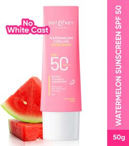 Dot & Key Watermelon Hyaluronic Sunscreen SPF 50 PA+++,Lightweight,No ...