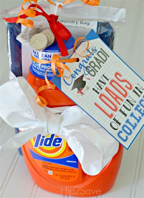 32 DIY High School Graduation Gift Baskets Grads Will Love - Raising ...