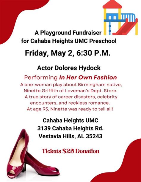 Dolores Hydock-Preschool Fundraiser, 3139 Cahaba Heights Rd, Vestavia ...