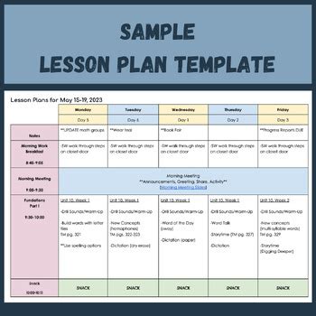 Image result for Simple Lesson Plan