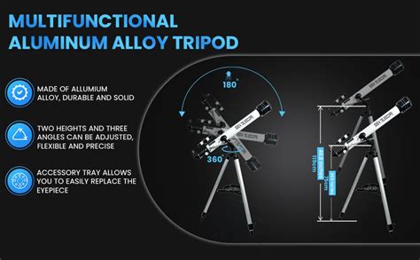 Buy SSEA, 60700 Zoom Refractor Telescope, 36x 56x 175x Multiple ...