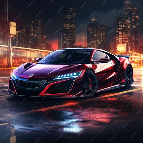 Premium Photo | The Revolutionary Acura NSX Pushing Boundaries in Automotive Innovation