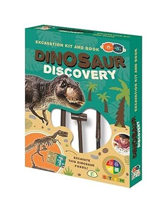 Buy Dinosaur Discovery - Excavation kit and book Book Online at Low ...