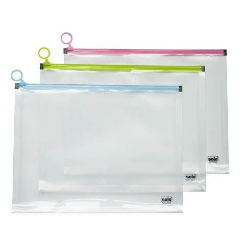 My Zipper Bag – Zipper Closure, A4/FC size, Pack of 10 – Filex Systems ...