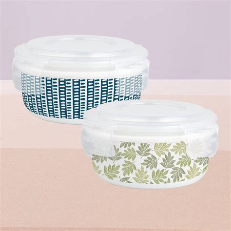 Buy Larah By Borosil Helix & Maria Klip n Store Storage Container ...